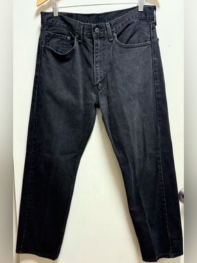 Levi's Black Straight-Leg Jeans